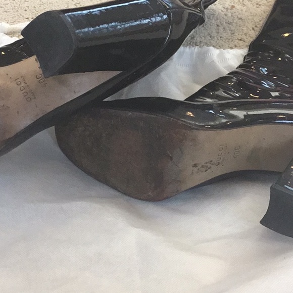 Gucci patent boots - Picture 4 of 4